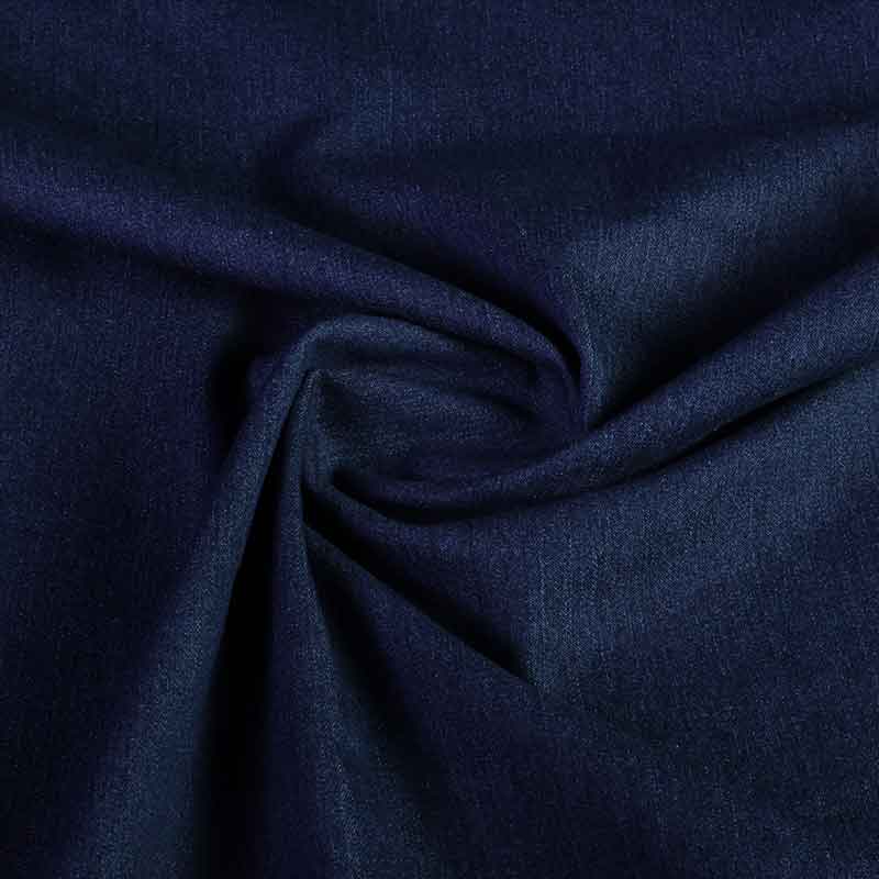 Tissu denim bleu foncé