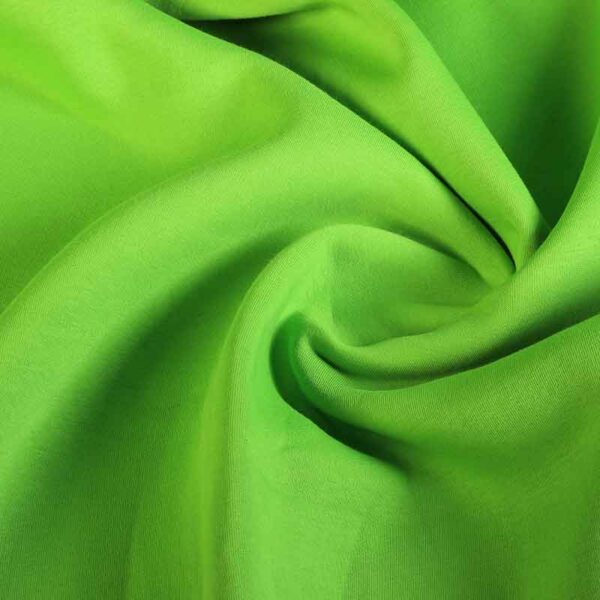 Tissu sweat jogging brossé lime