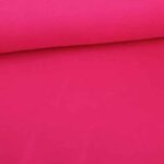 Jogging sweat stof gebrusht donker fuchsia