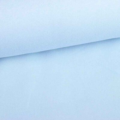 Tissu jogging sweat brossé bleu clair