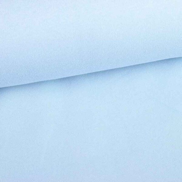 Tissu jogging sweat brossé bleu clair