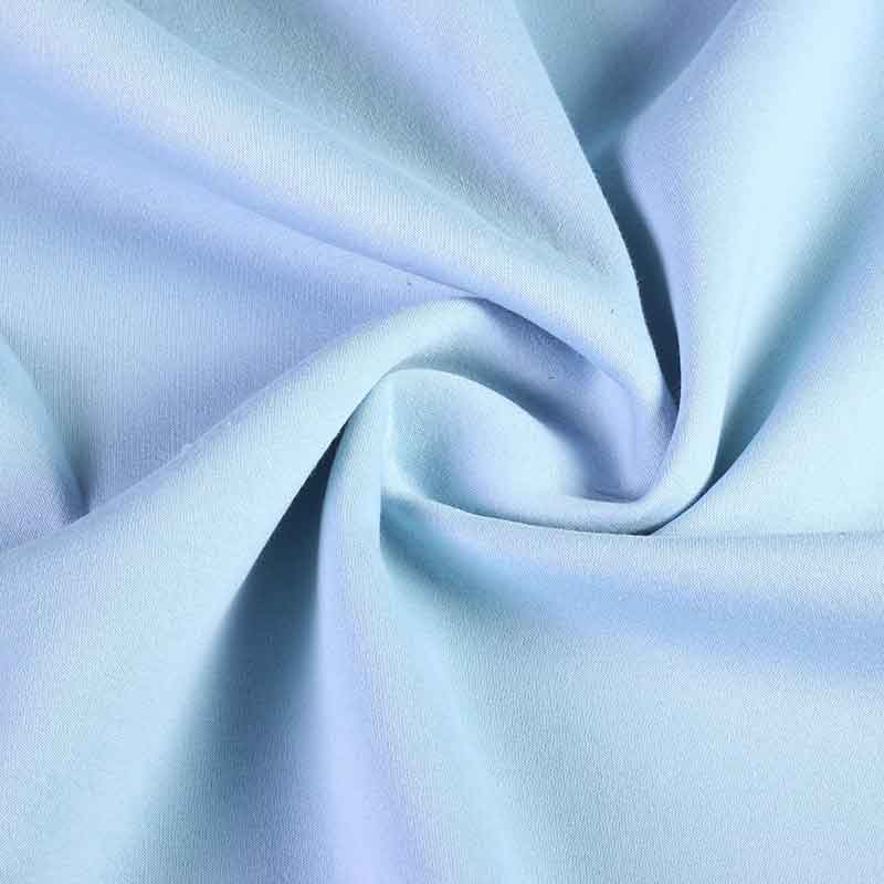 Tissu jogging sweat brossé bleu clair