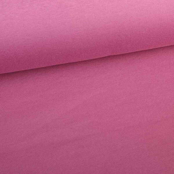 Tissu jogging sweat brossé violet clair