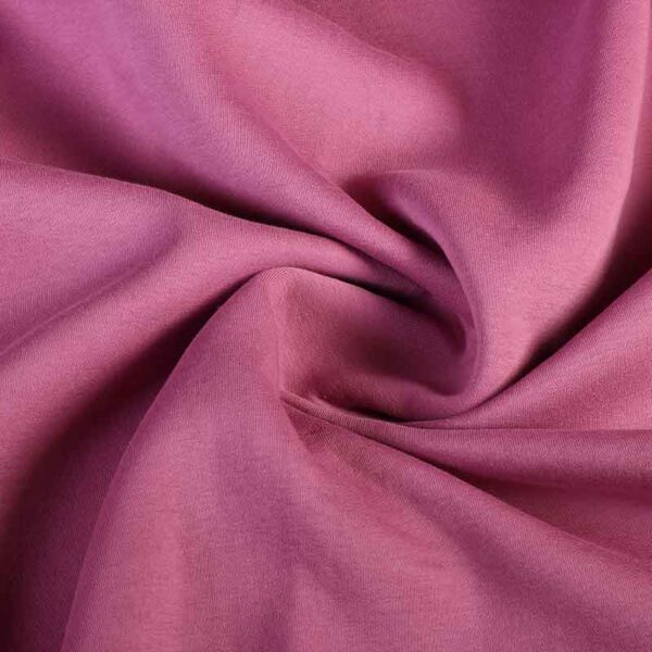 Tissu jogging sweat brossé violet clair