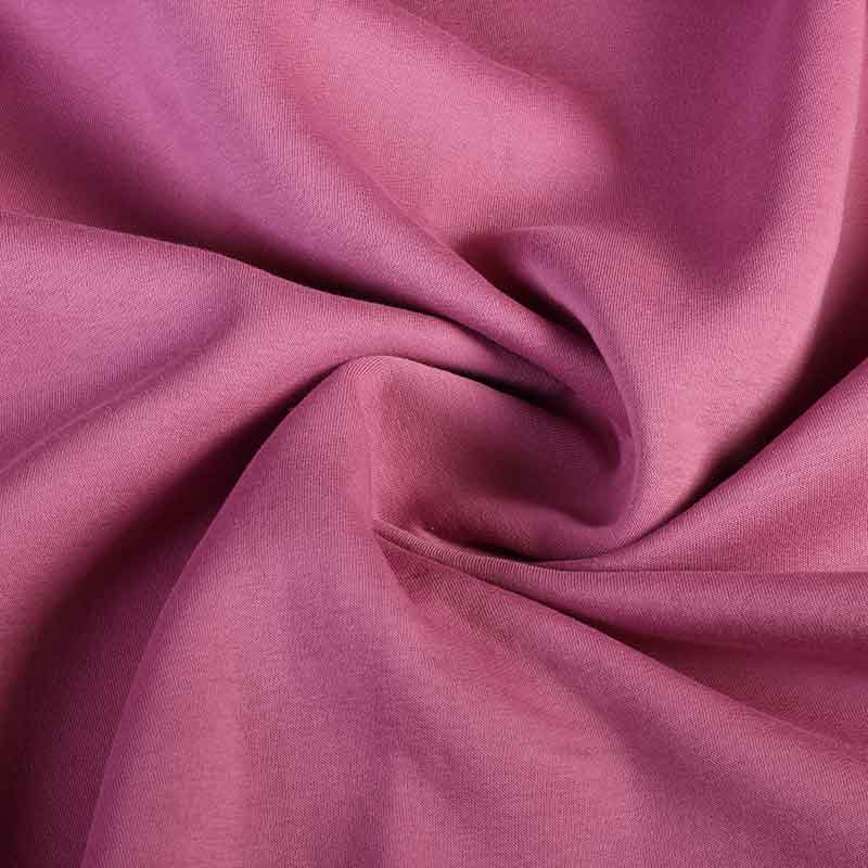 Tissu jogging sweat brossé violet clair