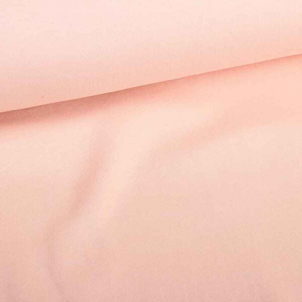 Tissu jogging sweat brossé rose ancien