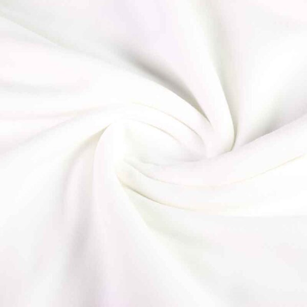 Tissu fleece deluxe blanc