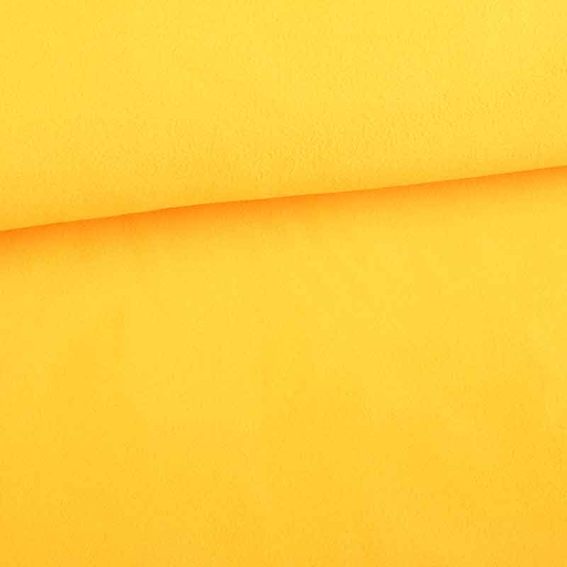 Tissu fleece deluxe jaune