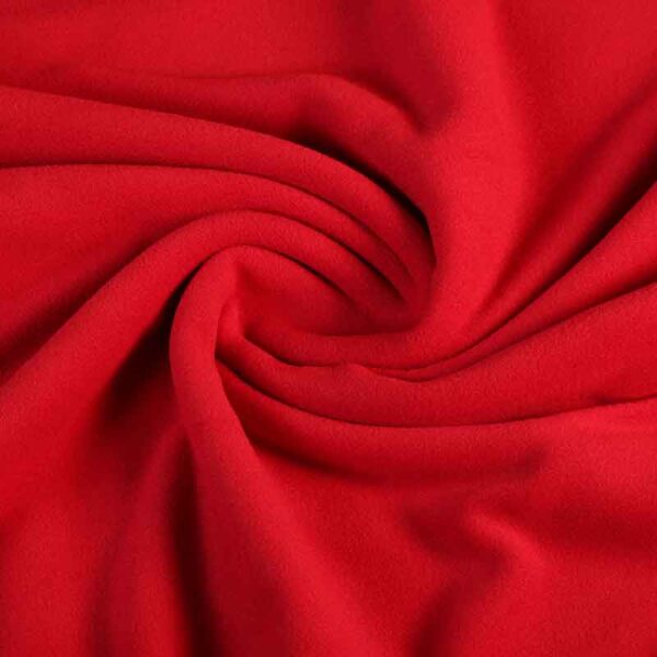Tissu fleece deluxe rouge