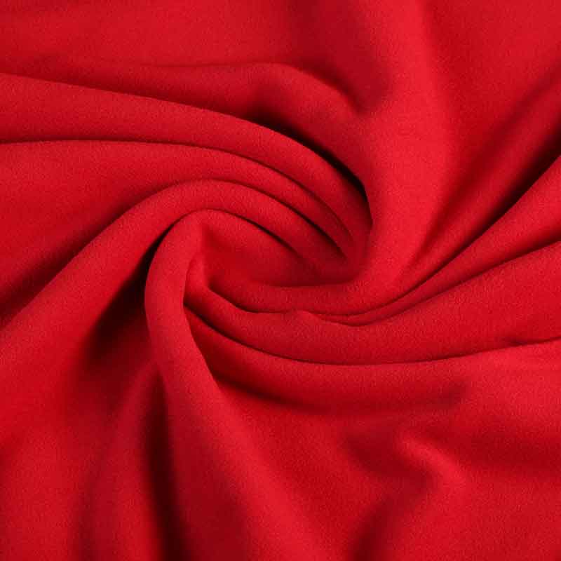 Tissu fleece deluxe rouge
