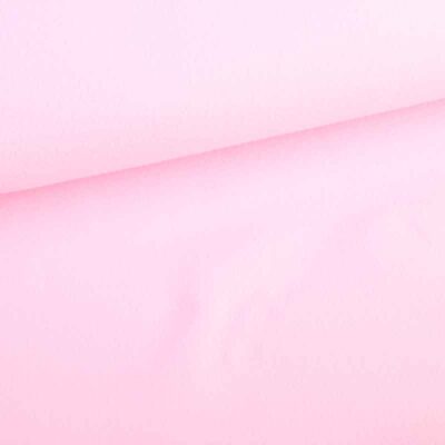 Tissu fleece deluxe rose bébé