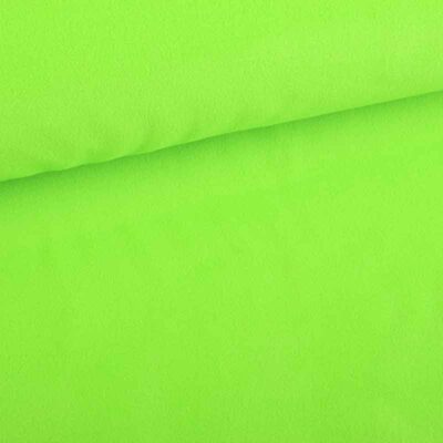Tissu fleece deluxe lime
