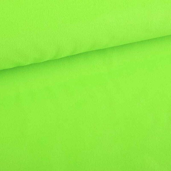 Tissu fleece deluxe lime
