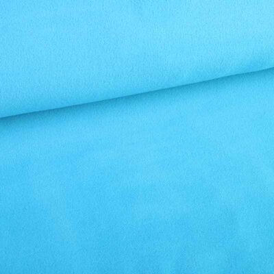 Tissu fleece deluxe aqua