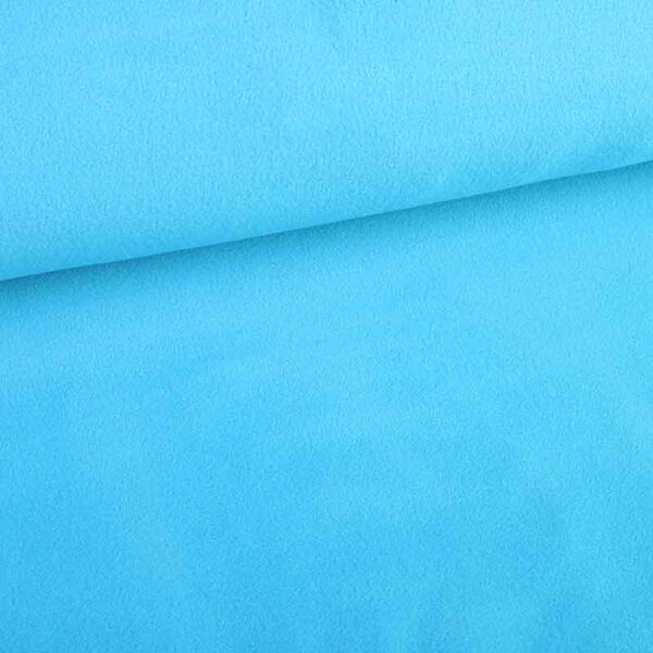 Tissu fleece deluxe aqua
