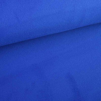 Tissu fleece deluxe cobalt