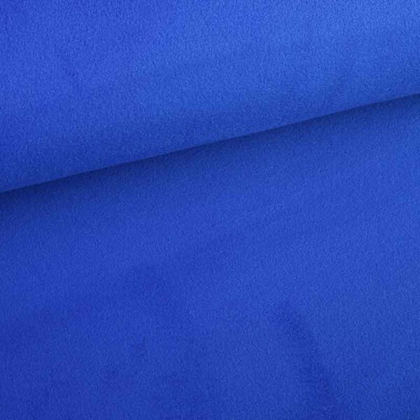 Tissu fleece deluxe cobalt