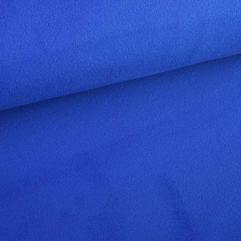 Tissu fleece deluxe cobalt