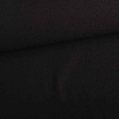 Tissu fleece deluxe noir