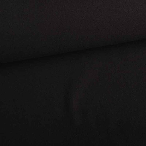 Tissu fleece deluxe noir