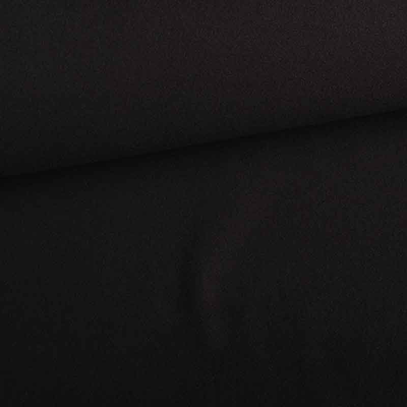 Tissu fleece deluxe noir