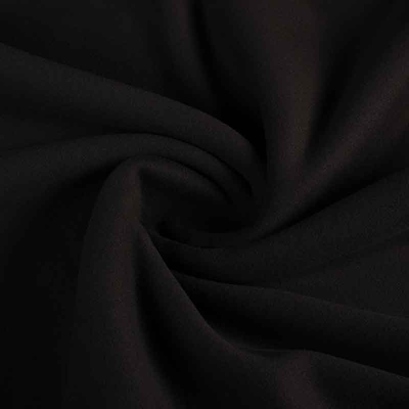 Tissu fleece deluxe noir