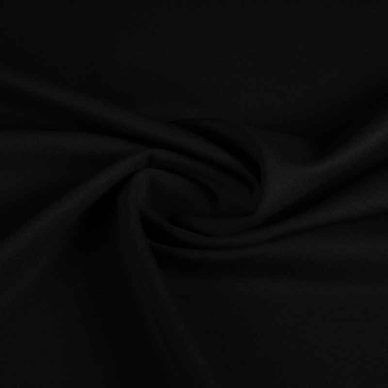 Tissu Punta di Roma deluxe noir