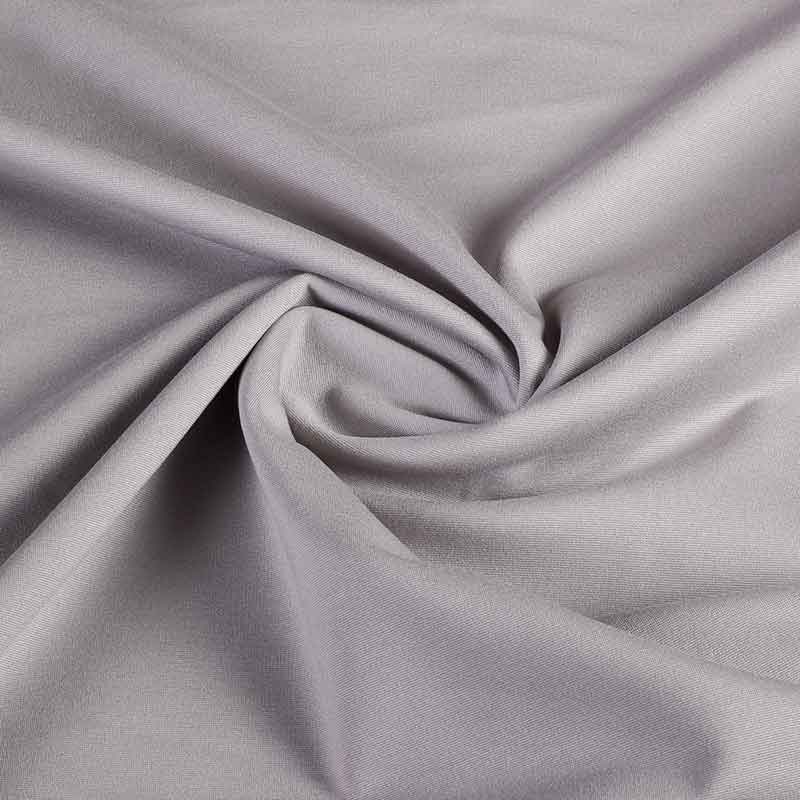 Tissu Punta di Roma gris clair deluxe