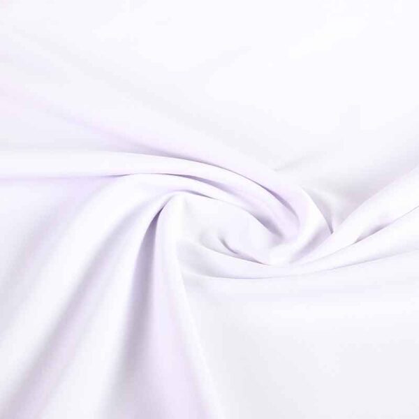 Tissu Punta di Roma deluxe blanc