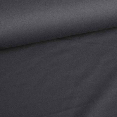 Tissu Punta di Roma deluxe anthracite