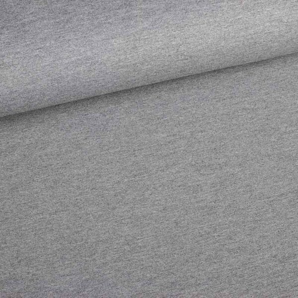Tissu Punta di Roma deluxe gris mélange