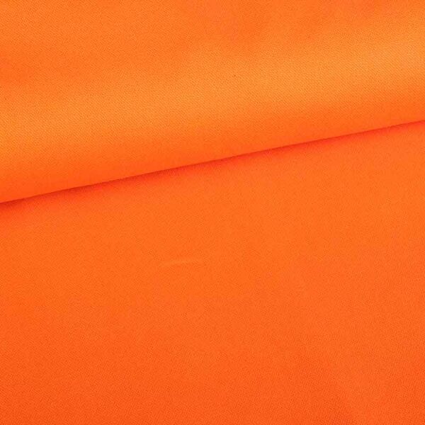 Tissu canvas orange
