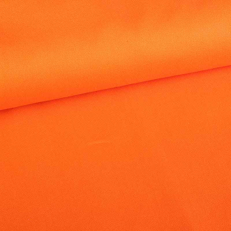 Tissu canvas orange