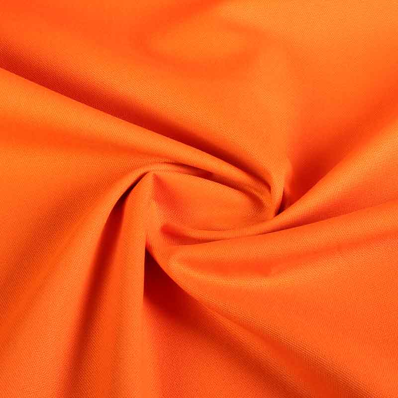 Tissu canvas orange