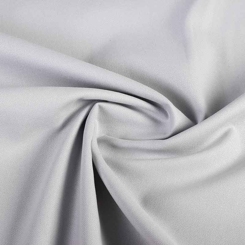 Tissu canvas gris clair