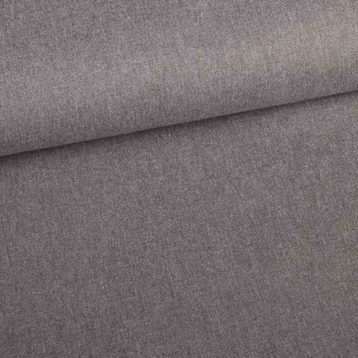 Tissu canvas gris melange