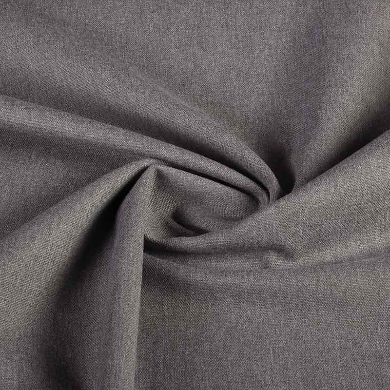 Tissu canvas gris melange