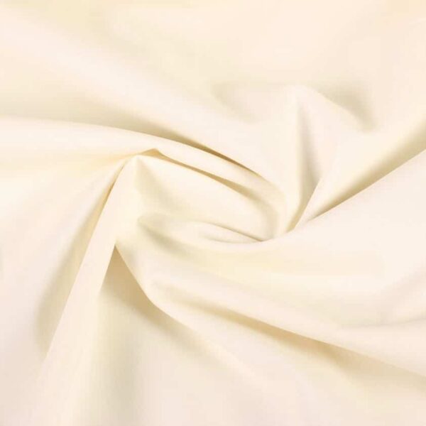 Tissu lin-coton double largeur écru