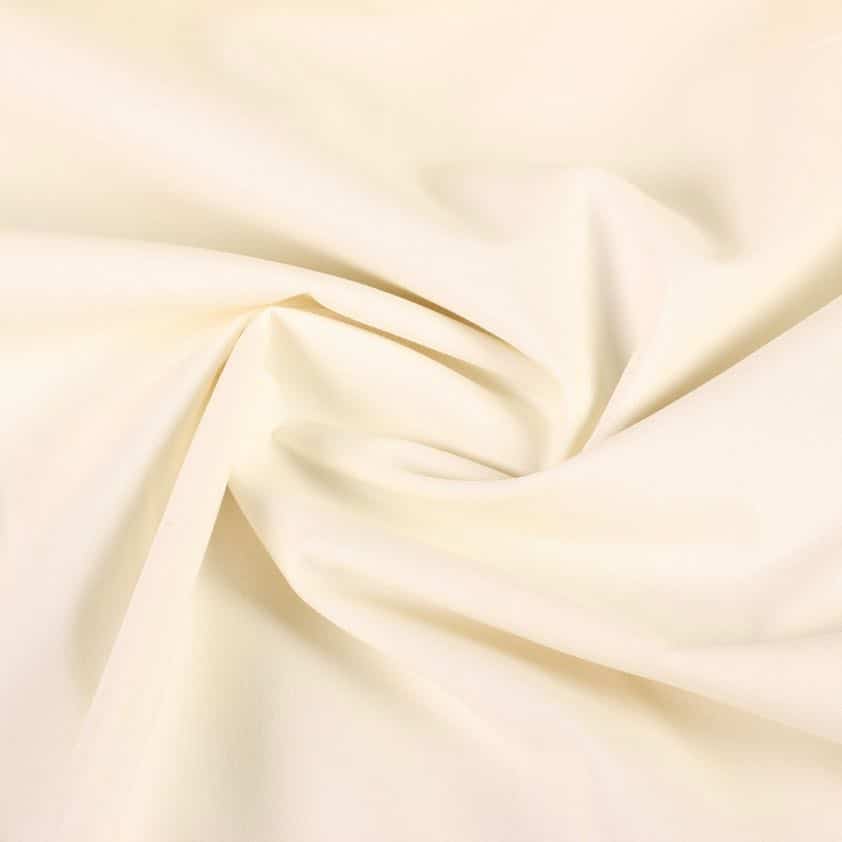 Tissu lin-coton double largeur écru