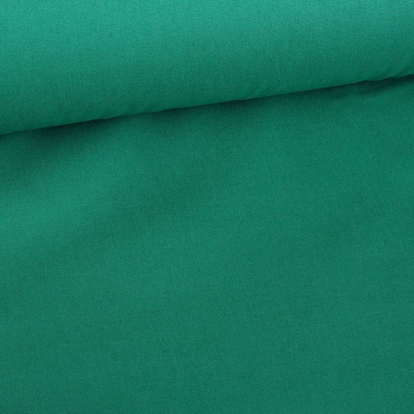 Tissu de lit coton double largeur vert