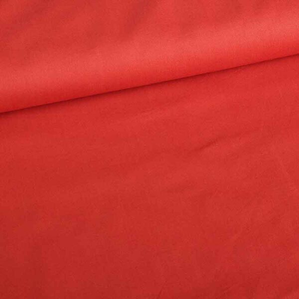 Tissu coton tissé rouille