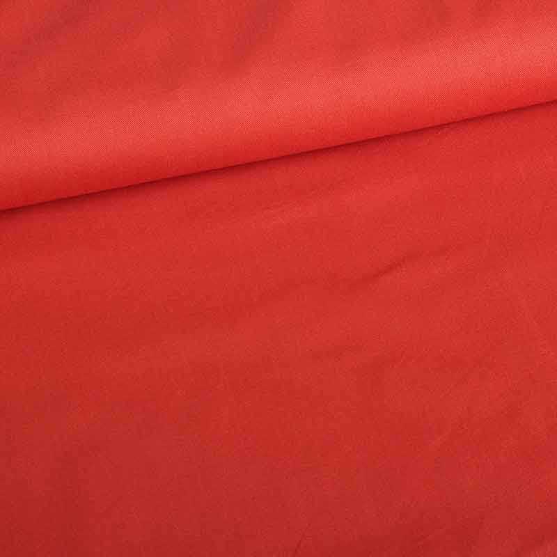 Tissu coton tissé rouille