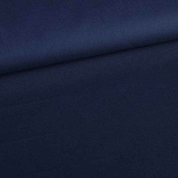 Tissu coton tissé navy