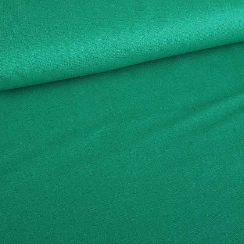 Tissu coton tissé vert