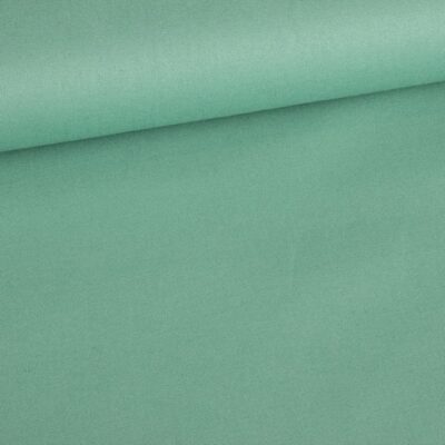 Tissu coton tissé vert ancien