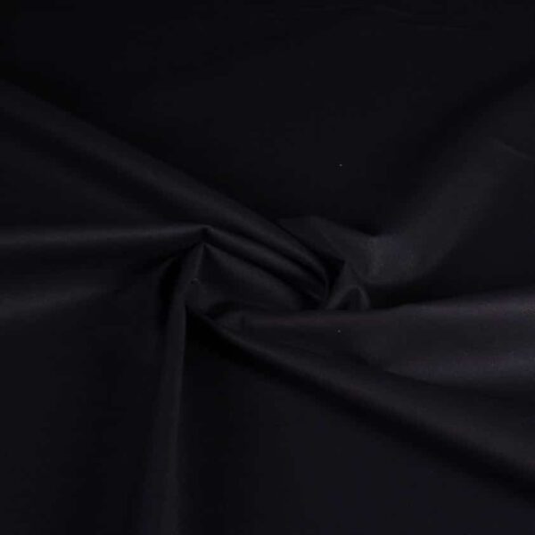 Tissu coton tissé noir