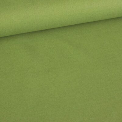 Tissu coton tissé kiwi vert