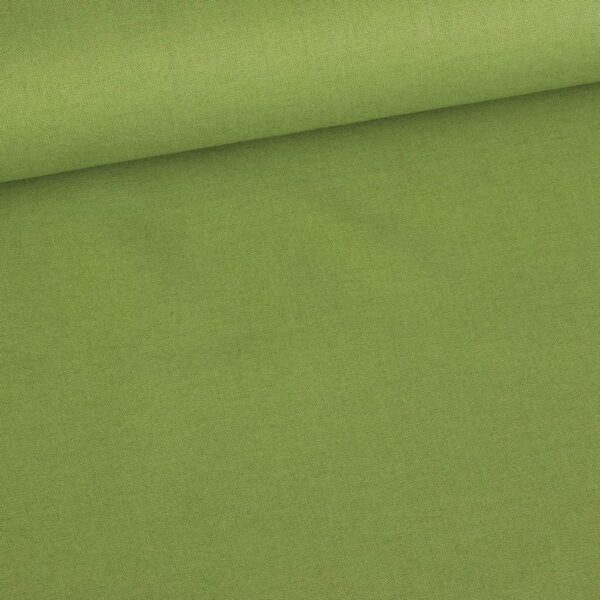 Tissu coton tissé kiwi vert