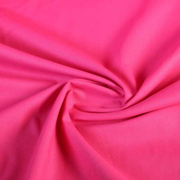 Tissu coton tissé fuchsia
