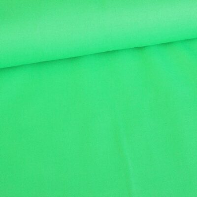 Tissu coton tissé vert clair